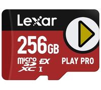 Lexar Play PRO microSDXC Express Card da 256 GB, UHS-I, C10, U3, V30, A2, Full-HD, video 4K, fino a 900 MB/s in lettura, per Nintendo Switch 2, ASUS ROG Ally, Steam Deck, dispositivi di gioco