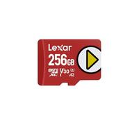 Lexar Play Scheda Micro SD 256GB, microSDXC UHS-I, fino a 205 MB/s lettura, 140 MB/s scrittura, C10, U3, V30, A2, video 4K, scheda ad alta velocità per Switch/dispositivi di giocoportatili/smartphone