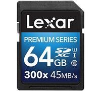 Lexar Premium II 300X 64GB SDXC U1 Scheda di memoria - LSD64GBBEU300