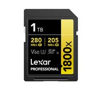 Lexar SDXC Professional - 1800x V60 UHS-II U3 (280/205 MB/s) 1 TB