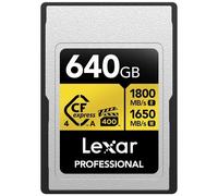 Lexar Professional Gold 4.0 Scheda CFexpress Tipo A VPG400 R1800/W1650 MB/s - 640GB | ✅Score & Win
