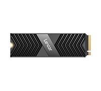 Lexar Professional NM800 PRO con dissipatore di calore SSD 1TB, M.2 2280 PCIe Gen4x4 NVMe 1.4 SSD interno, Fino a 7500 MB/s in Lettura, 6300 MB/s in Scrittura, per PS5, Giocatore (LNM800P001T-RN8NG)