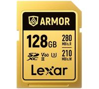 Lexar Professional Gold Armor Scheda SD UHS-II V60 R280/W210 MB/s IP68 - 128GB | ✅Prezzo competitivo