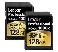 Lexar Professional SDXC card Black 128GB 2 Pack