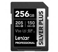 Lexar SDXC 256GB Professional SILVER Plus 1066x UHS-I/U3/A2/4K R205/W150 (V30)