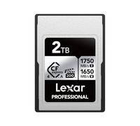 Lexar Professional Silver Series CFexpress 4.0 tipo A scheda 2TB, scheda CFe fino a 1750MB/s di lettura, VPG200, 8K Video CF Card, scheda di memoria compatibile con fotocamere Sony Alpha e Sony FX