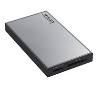 Lexar Professional Workflow Reader SD/microSD UHS-II - Lettore Doppio Slot per Schede SD e microSD, Compatibile con Baie Lexar Workflow, USB 3.0 ad Alta Velocità, Plug & Play per PC e Mac