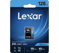 Lexar Professionale 128GB Classe 10 UHS I U1 633x 95MB/S Veloce SDXC Card-Uk