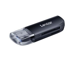 Lexar RW300 Lettore Dual SD/microSD UHS-II USB-A, Doppio Slot per Schede SD e microSD, Trasferimento Fino a 312 MB/s, Compatibile con UHS-I, Corpo Compatto e Plug-and-Play per PC e Mac