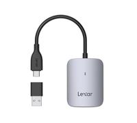 Lexar RW515 Lettore CFexpress Type A & C - Doppia Interfaccia USB-C e USB-A, Velocità Fino a 1700 MB/s, Compatto e Plug-and-Play per Fotocamere Professionali, Windows e macOS