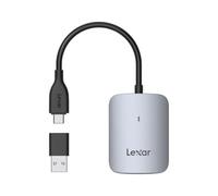 Lexar RW515 Lettore CFexpress Type A & C - Doppia Interfaccia USB-C e USB-A, Velocità Fino a 1700 MB/s, Compatto e Plug-and-Play per Fotocamere Professionali, Windows e macOS