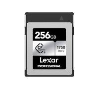 Lexar Professional Serie SILVER Scheda CFexpress tipo B 256GB, fino a 1750MB/s in lettura, scheda di memoria CF adotta PCIe Gen3x2, compatibile con DSLR, retro con fotocamera XQD (LCXEXSL256G-RNENG)