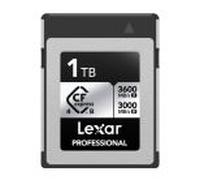 Lexar Scheda di memoria professionale CFexpress tipo B Silver 4.0 da 1 TB, per fotografi, videografi, fino a 3600/3000 MB/s, video 8K (LCXEXS4001T-RNENG)