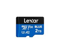 Lexar Scheda di memoria micro SD da 2 TB fino a 160 MB/s, microSDXC UHS-I con adattatore SD, C10, U3, A2, V30, Full HD, 4K UHD, scheda TF ad alta velocità