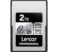 Lexar Scheda di memoria professionale CFexpress tipo A Silver 4.0 da 2 TB, per fotografi, videografi, fino a max 1750/1650 MB/s, video 8K (LCAEXS4002T-RNENU)