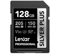 Lexar Scheda di memoria professionale Silver Plus SDXC UHS-I da 128 GB
