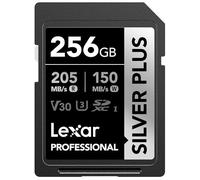 Lexar Scheda di memoria professionale Silver Plus SDXC UHS-I da 256 GB