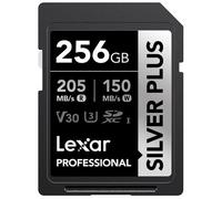 Lexar SDXC 256GB Professional SILVER Plus 1066x UHS-I/U3/A2/4K R205/W150 (V30)