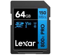 Lexar - Sd Card Sdxc 800x Pro 64gb-nero Lexar