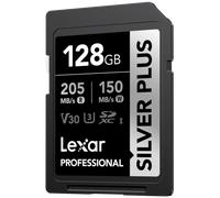 Lexar Scheda Sd Professional Silver Plus 128gb Sdxc V30 Uhs-i