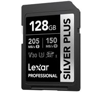 Lexar SDXC 128GB Professional Silver Plus - UHS-I U3 A2 V30 4K