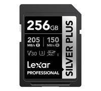 Lexar SDXC 256GB Professional SILVER Plus 1066x UHS-I/U3/A2/4K R205/W150 (V30)