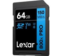 Lexar - Sd Card Sdxc 800x Pro 64gb-nero Lexar