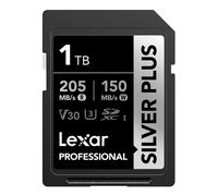 Lexar Silver Plus Scheda SD UHS-I V30 R205/W150 MB/s - 1TB | ✅Score & Win
