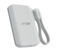 Lexar SSD esterno magnetico ES5 da 1 TB, fino a 2000 MB/s, compatibile con MagSafe, smartphone USB-C, iPhone 15/16 o superiore, PC, Mac, supporta Apple ProRes e Samsung Pro Video, argento