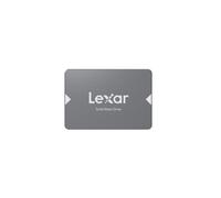 Lexar SSD NS100 256GB 2,5" SATA III (6 Gb/s), interno, velocità di lettura 520 MB/sec, più resistente perché senza parti mobili, nero
