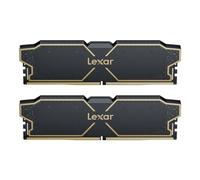 Lexar THOR OC RAM DDR5 32GB Kit (16GB x 2) 6000 MHz, DRAM 288-Pin UDIMM PC Memoria, Memoria Computer per XMP 3.0 e AMD EXPO, CL32-38-38-96, 1.3V (LD5U16G60C32LG-RGD)