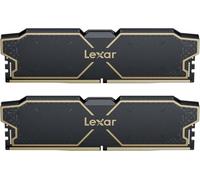 Lexar THOR OC RAM DDR5 32GB Kit (2x16GB) 6000 MHz, Memoria Desktop PC UDIMM DRAM 288-Pin, Memoria Computer da gioco DDR5 ad alte Prestazioni Supporto Intel XMP 3.0/AMD EXPO, 1.35V (LD5U16G60C38LG-RGD)