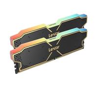 Lexar THOR RGB RAM DDR5 32GB Kit (2x16GB) 6000 MHz, Memoria Desktop PC UDIMM DRAM 288-Pin, Memoria Computer da gioco DDR5 ad alte Prestazioni Supporto Intel XMP 3.0/AMD EXPO, 1.35V(LD5U16G60C38BG-RGD)