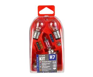 LEXD Kit Lampade Di Ricambio 11 Pz Alogena H7 - 12V