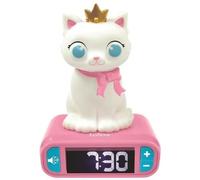 LEXIBOOK - 3d Cat Night Light Sveglia Ed Effetti Sonori