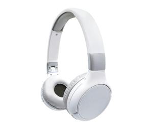 Lexibook, Acoustix, Cuffie Bluetooth e cablate 2 in 1 con microfono e pulsante di controllo, batteria ricaricabile a lunga durata, bianco, HPBT010S