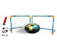 Lexibook Hovercraft Aerofoot JG981 – Disco da calcio con 2 porte, pompa e pallone, viola