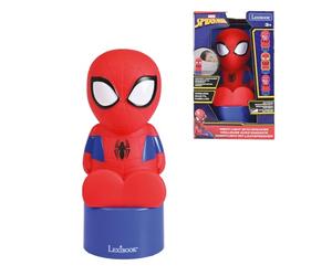 Lexibook, Altoparlante Bluetooth con luce notturna Spiderman, Blu, NS02SP
