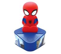 Lexibook Altoparlante di Spider Man, Figura Leggera, Bluetooth 5.0, Porta USB/USB Tipo C, BTD80SPLXB