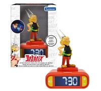Lexibook, Asterix, Sveglia Notturna Asterix, Suoni e Melodie, Schermo LCD retroilluminato, Luminoso, Snooze, RL800AX2LXB
