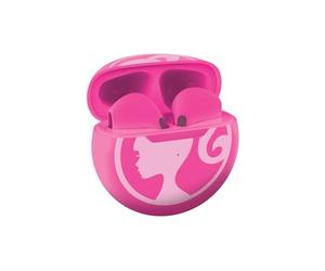 Lexibook, Barbie, Cuffie stereo wireless, Suono di alta qualità, Microfono integrato, Controlli touch, Custodia di ricarica, Suono limitato a 85 dB, Rosa, HPBT05BB