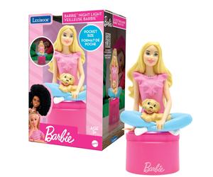 Lexibook Barbie Luce notturna tascabile a LED per la cameretta dei bambini luce