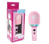 Lexibook, Barbie, Microfono Senza Fili con Altoparlante e luci, 4 modificatori di Voce, Effetti di Luce Multicolore, Batteria Ricaricabile, MIC280BB
