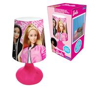 Lexibook, Barbie, Mini lampada da comodino a batteria e luce notturna, rosa, MLT10BB