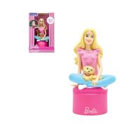 LEXiBOOK, Barbie NLJ01BB - Luce Notturna a LED per cameretta dei Bambini, Luce soffusa, Funzionamento a Batteria, Colore: Rosa