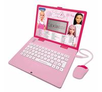 Lexibook, Barbie, portatile educativo e bilingue in inglese/tedesco, giocattolo per bambini con 124 attività per imparare, giocare e musica, rosa, JC598BBi3