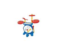 Lexibook Elettronica per Bambini, Suono di Batteria Realistico, Tastiera a 8 Note, Presa MP3, sedole Incluso, Blu/Rosso, K610, Colore