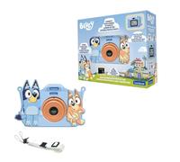Lexibook Bluey, fotocamera 4-in-1 per bambini con protezione, funzioni foto, video, MP3 e giochi, 15 cornici per personalizzare le tue foto, include scheda di memoria da 8 GB, DJ078BY