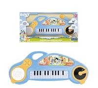 Lexibook, Bluey, Pianoforte elettronico per Bambini con Effetti Luminosi, Blu Giallo, K704BYLXB