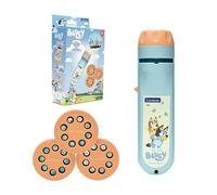 Lexibook, Bluey, Proiettore di storie e Torcia Bluey, Blu Giallo, LTC050BY